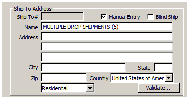 Dropship Order